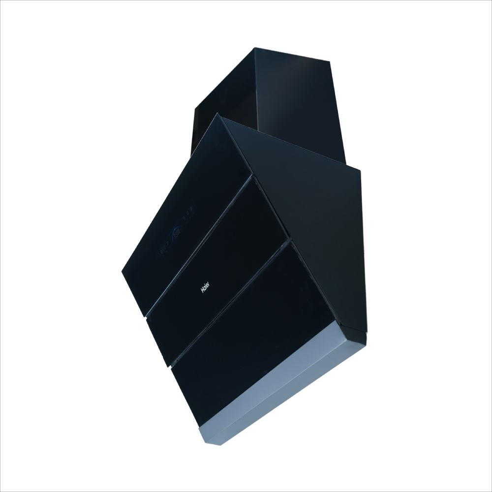 Haier Colour User Pannel with 1650 m&sup3;h Suction Power Spin Clean Filterless Chimney